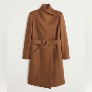 Mango Wool Coat, NWT